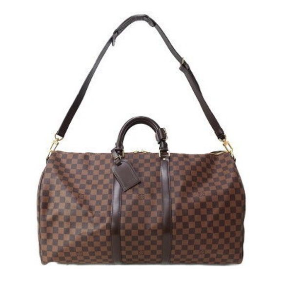 Louis Vuitton Damier Keepall Bandouliere Bag - Picture 1 of 8